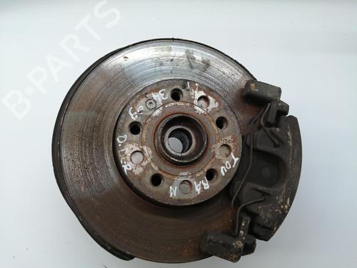 Used Right front steering knuckle VW TOURAN (1T1, 1T2) 2.0 TDI (136 hp) 21683164