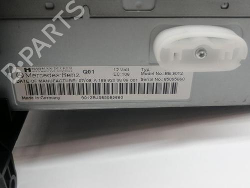 Radio MERCEDES-BENZ A-CLASS (W169) A 160 (169.031, 169.331) | BP29278742E6 