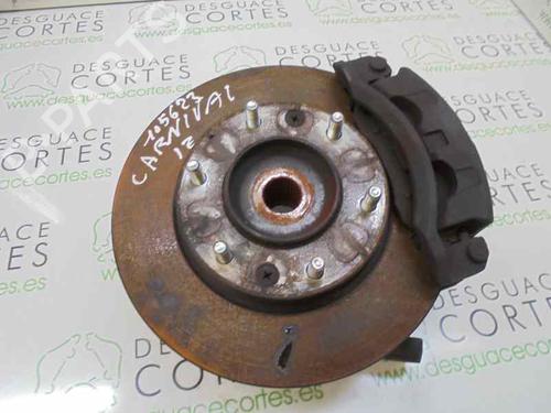Used Left front steering knuckle KIA CARNIVAL / GRAND CARNIVAL III (VQ) 2.9 CRDi (185 hp) 5540192