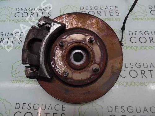 Used Left front steering knuckle FORD FIESTA VI (CB1, CCN) 1.4 TDCi (70 hp) 5450859
