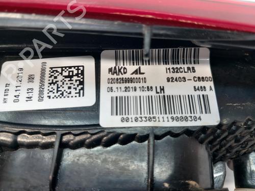 Left tailgate light HYUNDAI i20 II (GB, IB) 1.2 LPG | BP27177822C79 