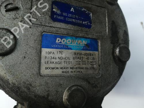 Compresseur AC SSANGYONG RODIUS I  | BP28326100M34 
