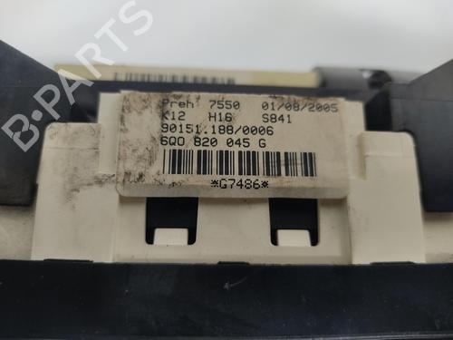 Climate control VW POLO (9N_, 9A_) 1.4 TDI | BP17632443I5 