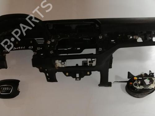 Kollisonspute sett AUDI Q3 Sportback (F3N) 35 TDI (150 hp) 27098013
