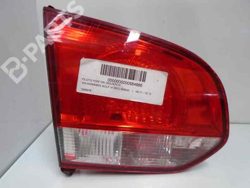 Used Left tailgate light Left tailgate light VW GOLF VI (5K1) 1.4 (80 hp) 10253744 10253744