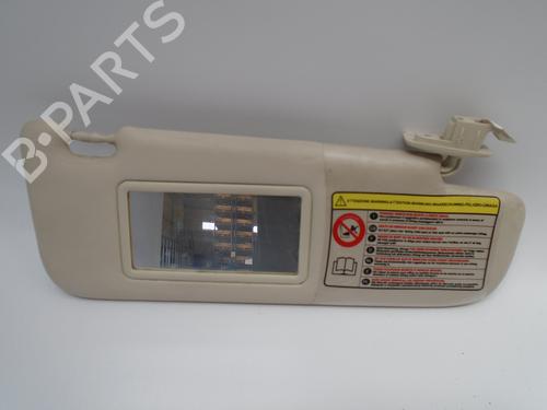 Used Right sun visor FIAT 500 (312_) 1.2 LPG (312AXA1A) (69 hp) 7551256