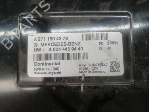 Engine control unit (ECU) MERCEDES-BENZ C-CLASS (W204) C 180 Kompressor (204.044, 204.045) | BP37594435M57 - Image 3