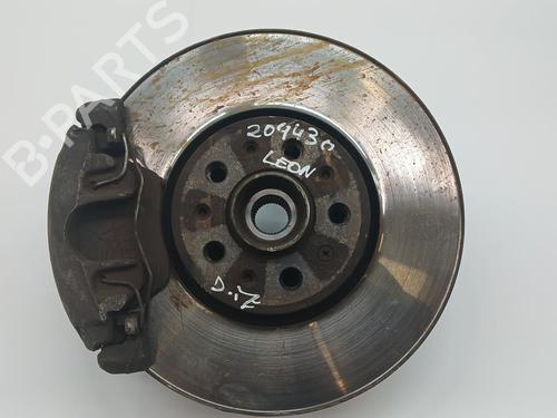 Used Left front steering knuckle Left front steering knuckle SEAT LEON (1M1) [1999-2006] 36078731 36078731