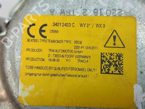 Front left seatbelt OPEL VIVARO B Van (X82) 1.6 CDTI (05) | BP33709922I26 - Image 3