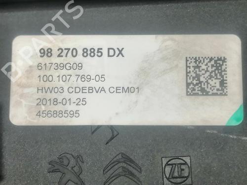 Gear lever PEUGEOT 3008 II SUV (MC_, MR_, MJ_, M4_) 1.6 BlueHDi 120 | BP29720287M90 