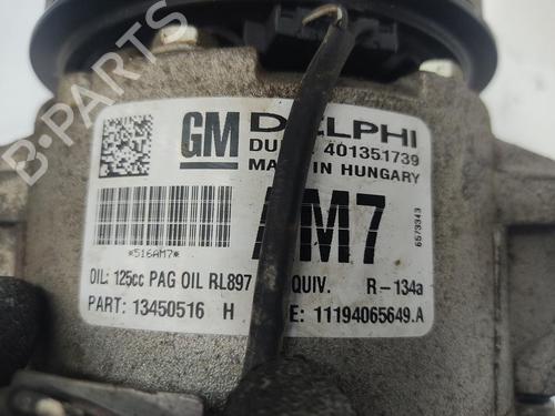AC compressor OPEL MERIVA B MPV (S10) 1.6 CDTI (75) | BP31173658M34 