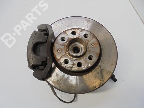 Used Left front steering knuckle Left front steering knuckle OPEL CORSA D (S07) 1.4 (L08, L68) (90 hp) 10075475 10075475