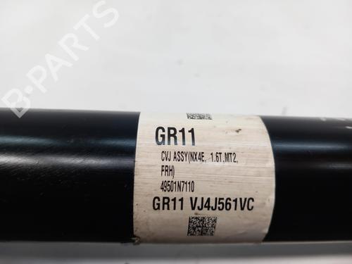 Right front driveshaft HYUNDAI TUCSON (TL, TLE)  | BP17064118M39 