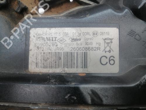 Left headlight RENAULT SCÉNIC III (JZ0/1_)  | BP29376065C28 