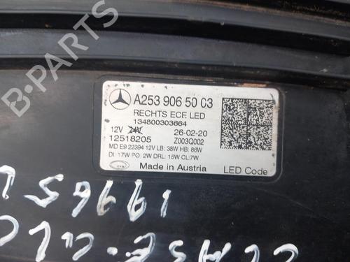 Right headlight MERCEDES-BENZ GLC (X253) 200 d 4-matic (253.916) | BP29907891C29