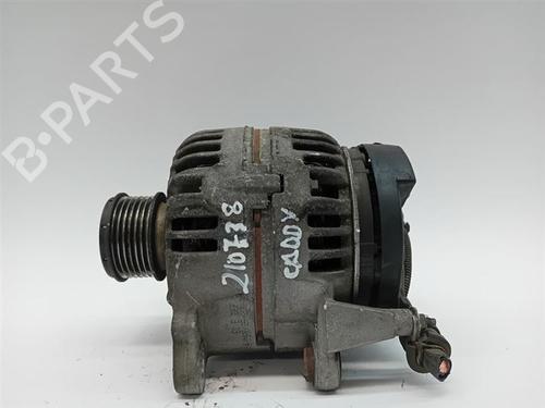 Used Alternator Alternator VW CADDY III MPV (2KB, 2KJ, 2CB, 2CJ) 1.9 TDI (105 hp) 39699408 39699408