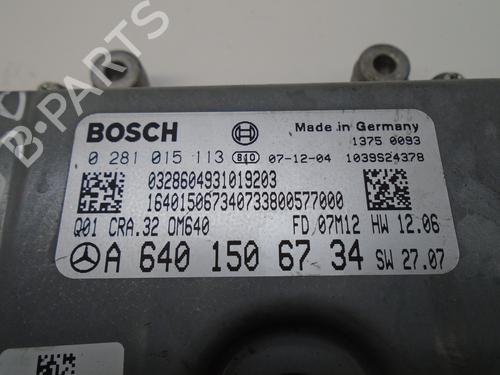 Engine control unit (ECU) MERCEDES-BENZ A-CLASS (W169) A 180 CDI (169.007, 169.307) | BP8074553M57 