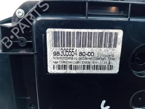 Instrument cluster PEUGEOT 5008 II (MC_, MJ_, MR_, M4_)  | BP29720142C47 