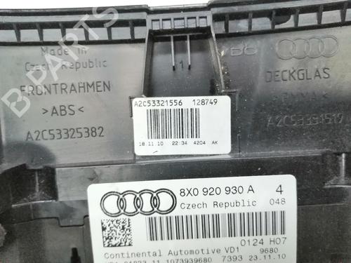 Instrument cluster AUDI A1 (8X1, 8XK) 1.6 TDI | BP18261801C47 
