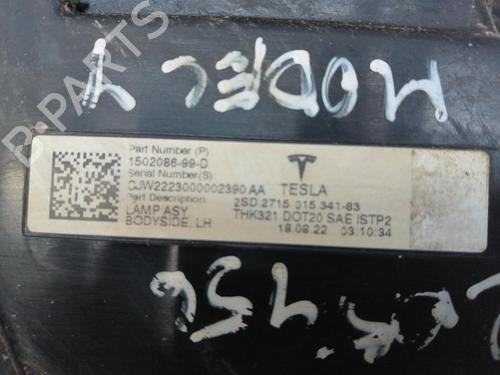 Left taillight TESLA MODEL Y (5YJY) | BP30788113C34