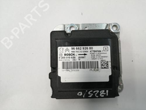 Used ECU airbags PEUGEOT 3008 I MPV (0U_) 1.6 HDi (109 hp) 18049221