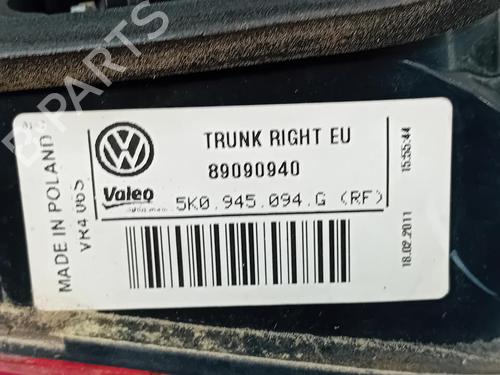 Right tailgate light VW GOLF VI (5K1) | BP37471348C80 - Image 3