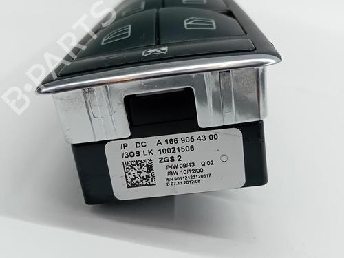 Left front window switch MERCEDES-BENZ A-CLASS (W176) A 200 CDI (176.001) | BP38603560I27 - Image 3