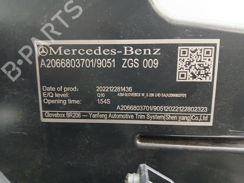 Glove box MERCEDES-BENZ C-CLASS (W206) C 220 d (206.004) | BP37476607C95 - Image 5