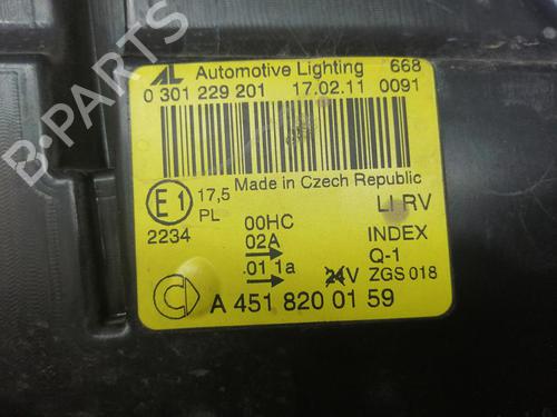 Optica esquerda SMART FORTWO Coupe (453) 1.0 (453.342, 453.343) | BP30832675C28