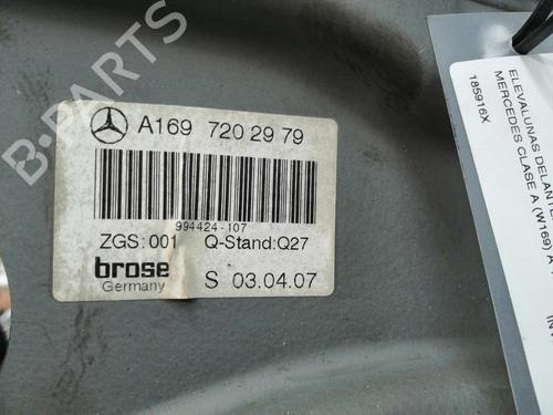 Front left window mechanism MERCEDES-BENZ A-CLASS (W169) A 160 (169.031, 169.331) | BP18116159C22 