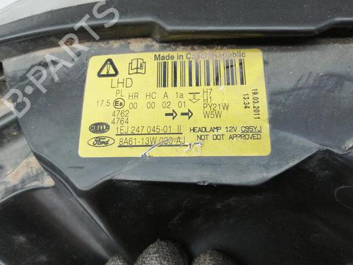 Left headlight FORD FIESTA VI (CB1, CCN) 1.4 TDCi | BP36504543C28 - Image 4