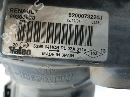 Left headlight RENAULT MEGANE II Coupé-Cabriolet (EM0/1_)  | BP29393712C28 