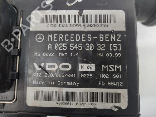 Engine control unit (ECU) MERCEDES-BENZ A-CLASS (W168) A 140 (168.031, 168.131) | BP29624633M57 