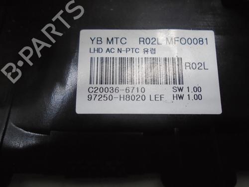 Commande Chauffage KIA RIO IV (YB, SC, FB)  | BP8102142I5 