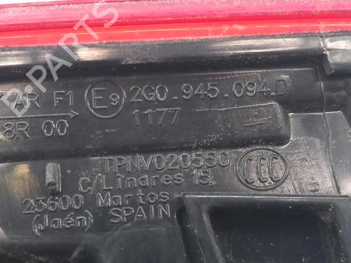 Right tailgate light VW POLO VI (AW1, BZ1, AE1)  | BP29720267C80 