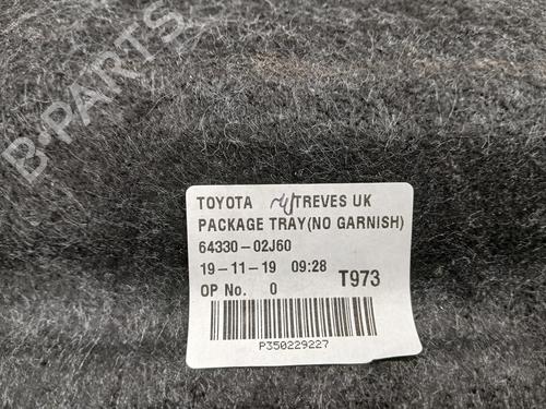 Hattehylde TOYOTA COROLLA Saloon (_E21_) 1.6 VVTi (ZRE210) | BP36699055C85 - Image 2