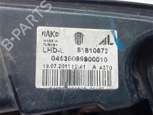 Left headlight FIAT DOBLO Cargo (263_) 1.3 D Multijet | BP39966773C28 - Image 4