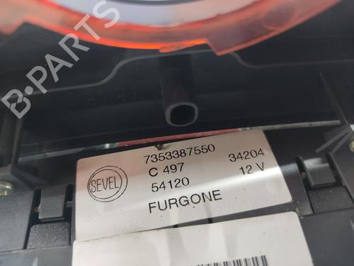 Warning switch FIAT DUCATO Platform/Chassis (244_) 2.8 JTD | BP29401727I22 
