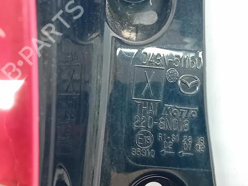 Left taillight MAZDA 2 Hatchback (DL, DJ) | BP37181956C34 - Image 2