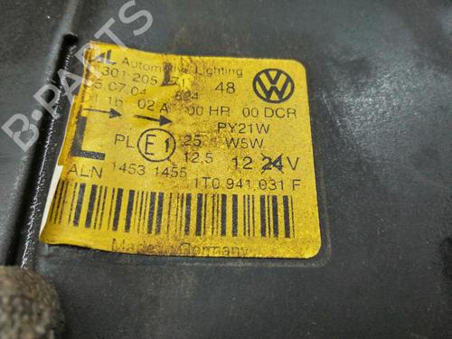 Left headlight VW TOURAN (1T1, 1T2) | BP30175183C28