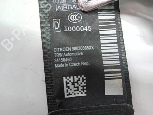 Front right seatbelt CITROËN C3 II (SC_) | BP37247604I25 - Image 5