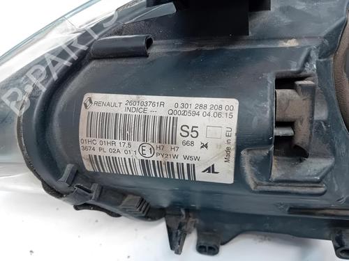 Right headlight RENAULT MEGANE III Hatchback (BZ0/1_, B3_) 1.5 dCi (BZ1G, BZ1W, BZ0R) | BP37246989C29 - Image 3
