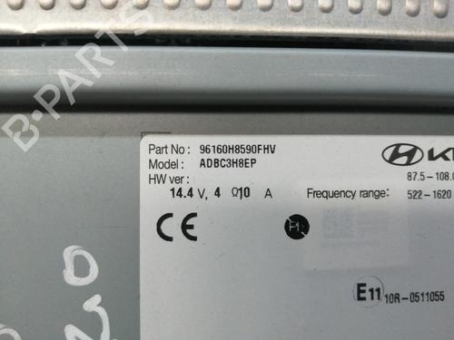Multifunctionele display KIA RIO IV (YB, SC, FB)  | BP28169410C48 