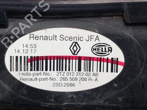 Højre baglygte bagklap RENAULT SCÉNIC IV (J9_)  | BP28215970C80 
