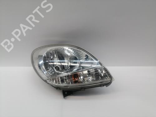 Used Right headlight NISSAN KUBISTAR Van (X76) 1.5 dCi (82 hp) 19155777