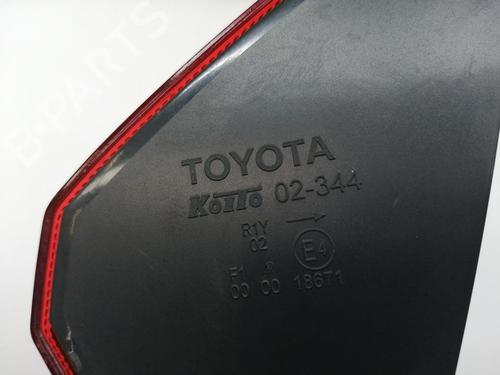 Højre baglygte bagklap TOYOTA AURIS (_E18_) 1.8 Hybrid (ZWE186_, ZWE186R) | BP29982248C80