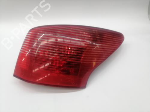Used Right taillight PEUGEOT 407 SW (6E_, 6D_) 2.0 (136 hp) 29375983
