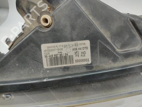 Right headlight PEUGEOT 1007 (KM_) | BP37182466C29 - Image 3