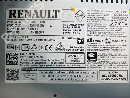 Display DACIA DUSTER (HM_) 1.5 dCi 115 (HMAD) | BP37030252C48 - Image 4