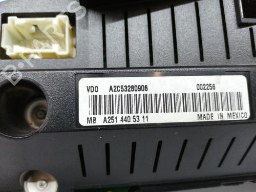 Instrument cluster MERCEDES-BENZ M-CLASS (W164) ML 280 CDI 4-matic (164.120) | BP21185012C47 